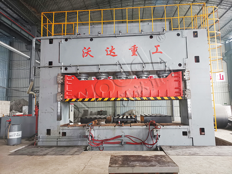 2000噸框架式液(yè)壓機壓波紋闆(pǎn)視頻