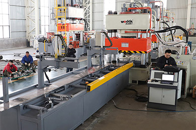 全自動(dong)錨杆托盤生産線(xiàn)（630噸錨杆托盤液壓(ya)機）